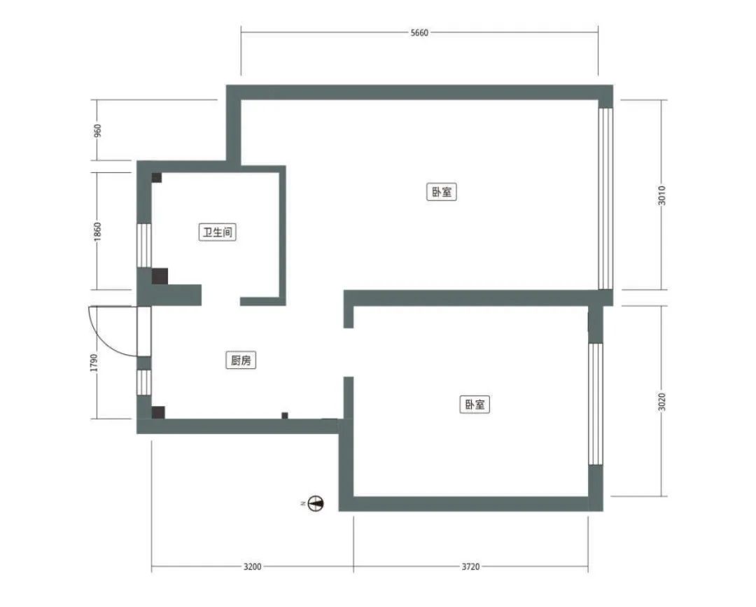 客餐一体设计小户型,客厨一体日式小户型