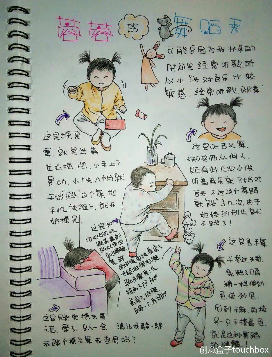 黄多多晒绘画作品,黄多多的画引热议