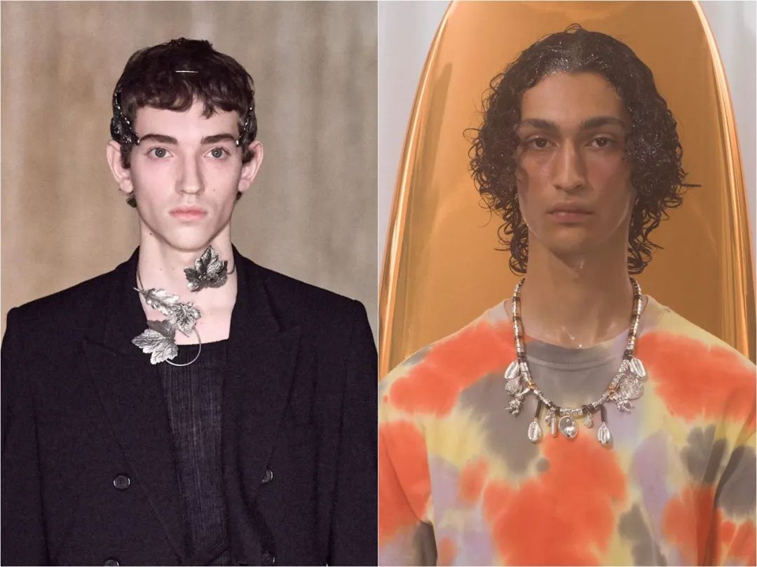 男人脖子里挂啥好,男人脖子上的痣的解释图