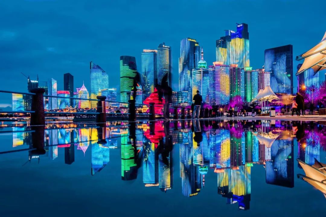 观象山看海,观象山青岛