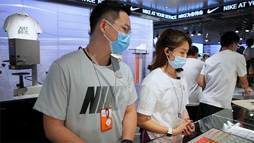 全球nike三大门店,广州nikerise概念店