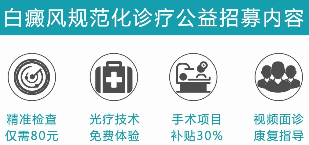 2024年全国白癜风患者救助计划,白癜风银屑病公益援助项目计划
