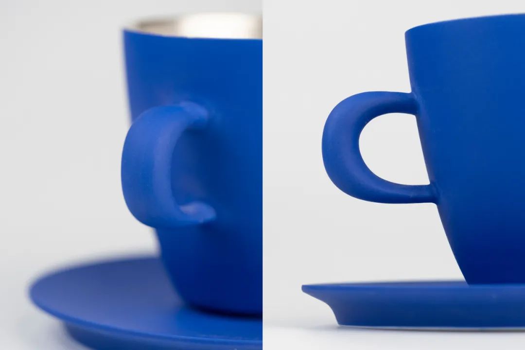 把故宫红、青花蓝捧在手心，以“银杯”畅饮