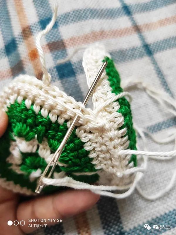 田园兔子玩偶钩织图解,钩织盆栽花朵玩偶教程大全