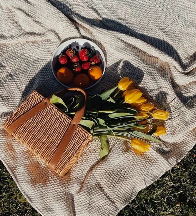 时尚藤编包,日系风格藤编包