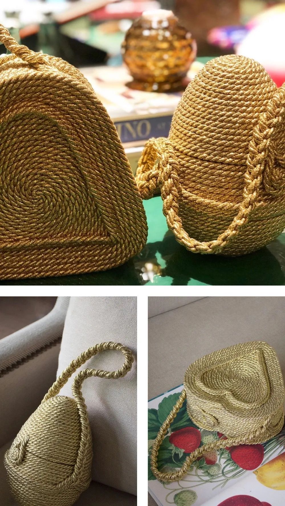 时尚藤编包,日系风格藤编包