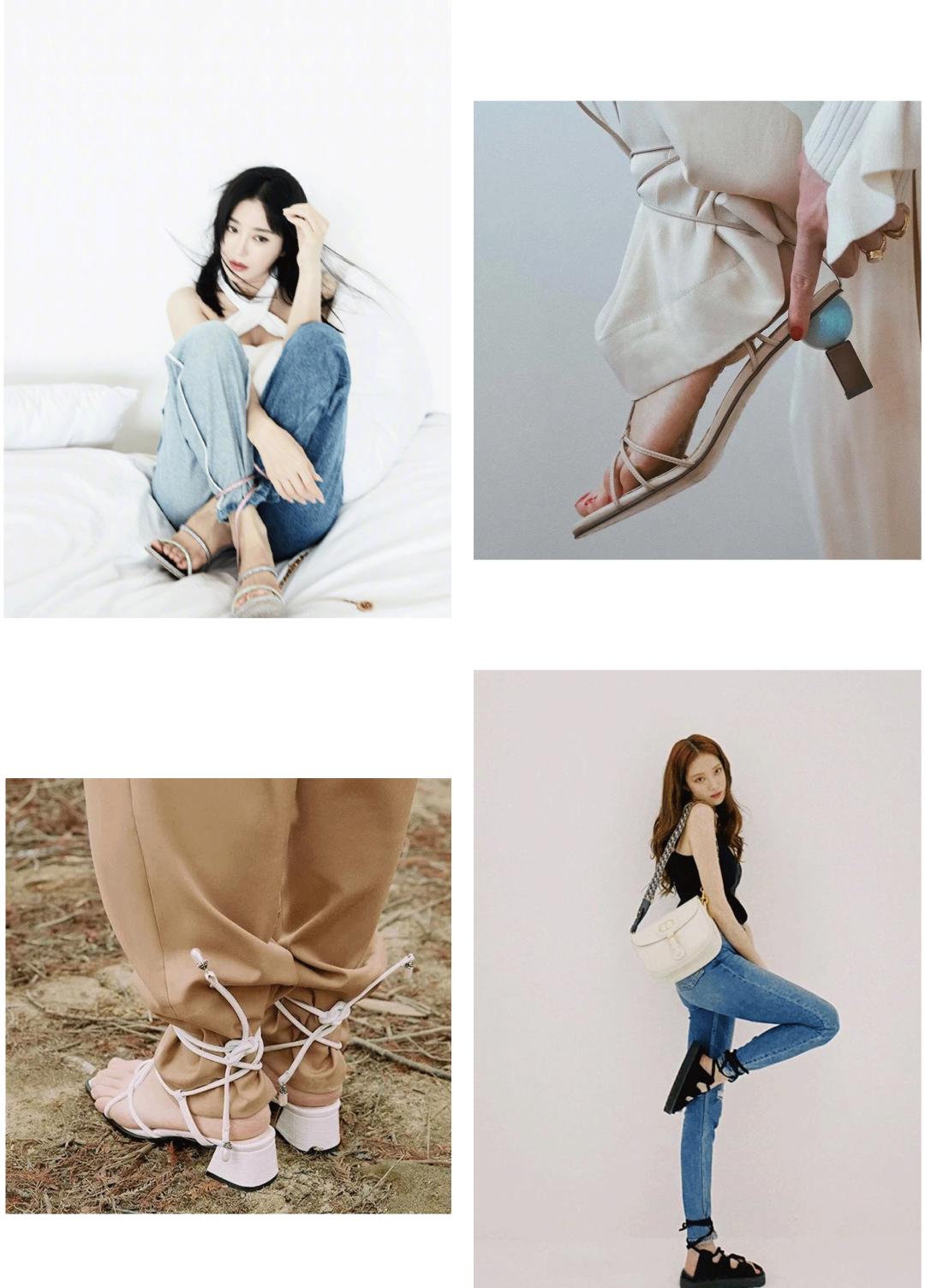 阔腿牛仔裤必备鞋,夏天穿的牛仔裤女推荐什么