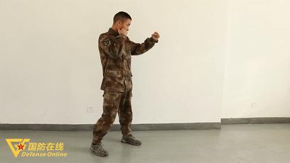 散打简洁动作图,散打训练动图