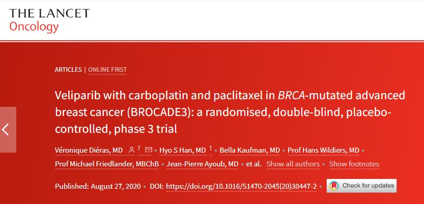 奥希替尼AURA3最终OS数据出炉;BRCA突变晚期乳腺癌,靶向化疗三联方案疗效确切 | 肿瘤情报