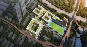 深圳宝安新桥学校项目,深圳官田学校改扩建项目