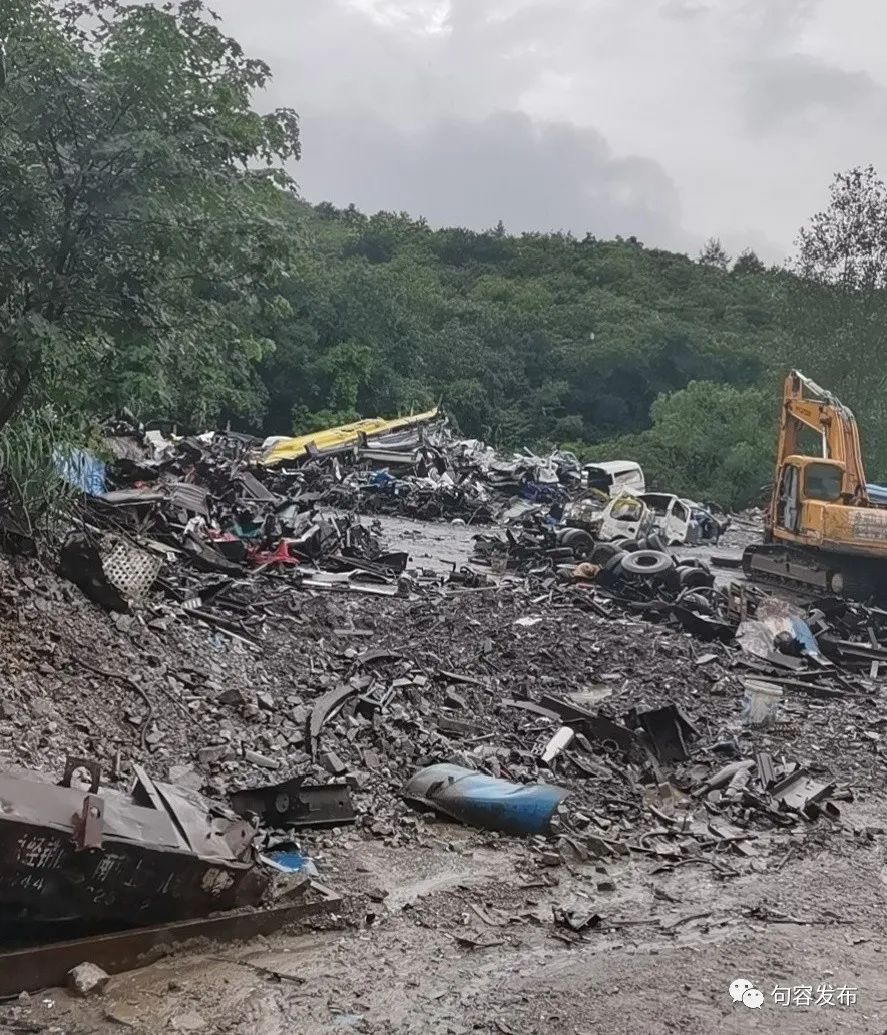 关于媒体报道我市琅琊大道旁山中存在废旧汽车拆解场的情况通报