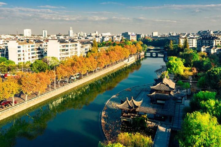 衢州府山公园地图,衢州府山公园景色