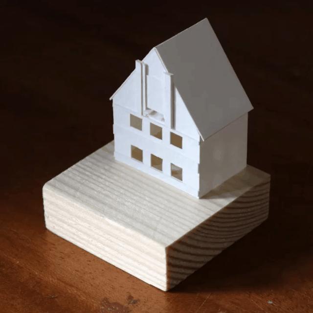 手工diy建筑模型,小丑回魂场景微缩模型手作