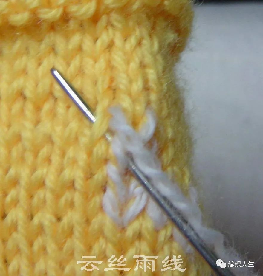 毛衣的正确绣法图解,毛衣绣字的正确方法