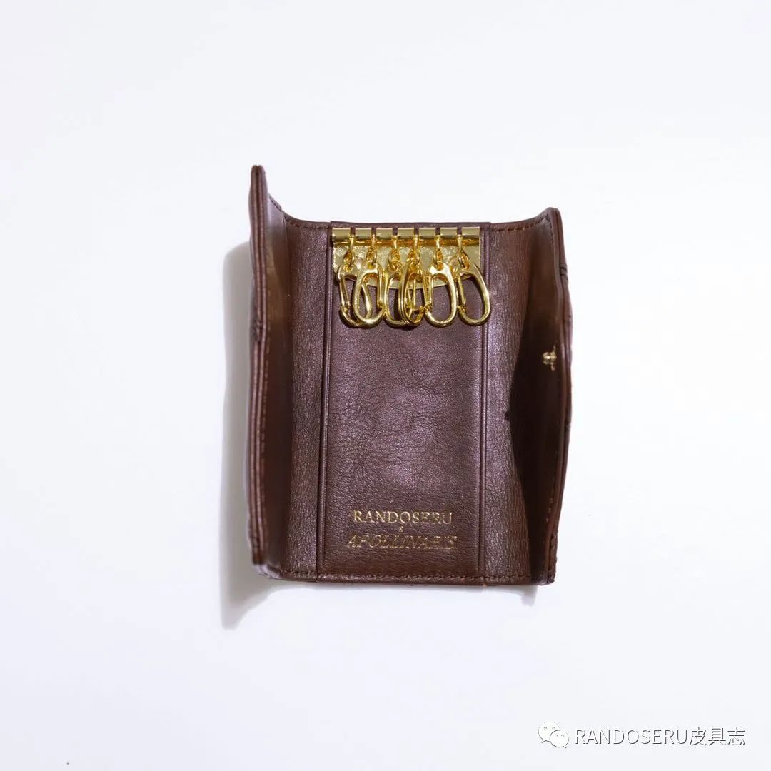 RANDOSERUXAPOLLINARIS联名|首款原创专利建筑几何切割多功能钥匙包卡包首发