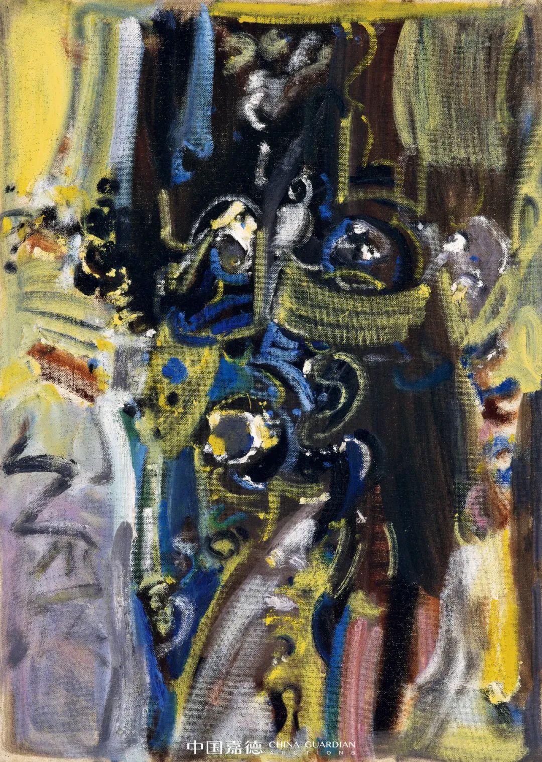 中国嘉德2020秋拍丨二十世纪及当代艺术总成交3.1亿元，珠宝翡翠拍场传佳音，全天10件拍品成交价过千万