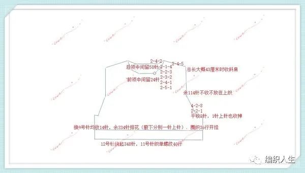 宽松棒针女式背心款式图解,男士棒针背心花样大全图解