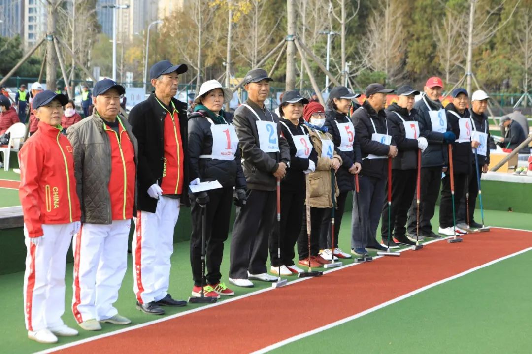 银龄展风采老年门球赛,2018年老年门球比赛