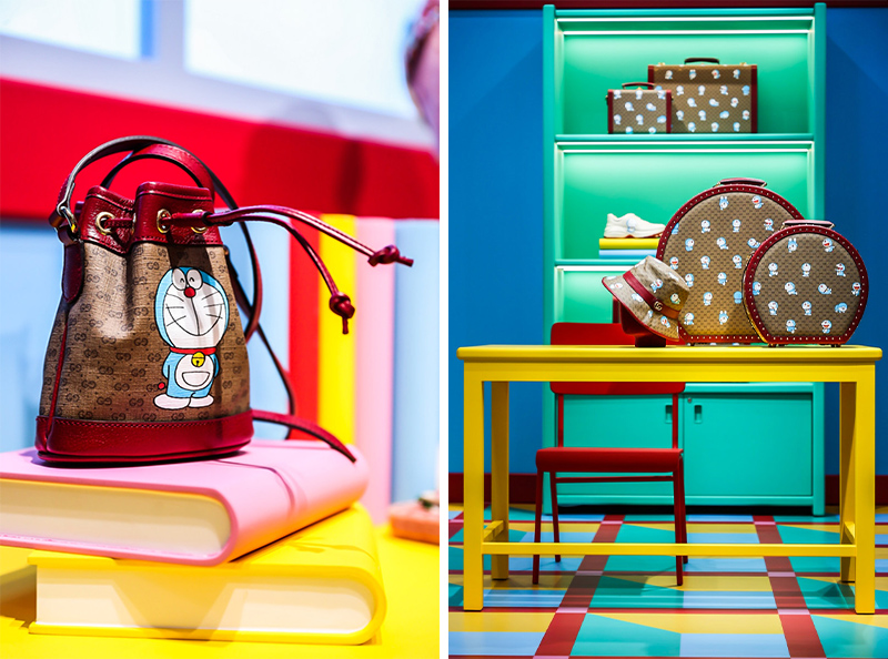 gucci哆啦a梦联名款套装多少钱,gucci2018早春中国