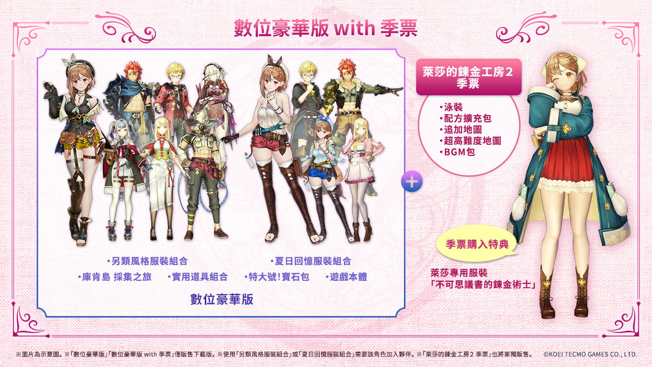 莱莎的炼金工房2数字豪华版steam,莱莎的炼金工房2什么时候上架