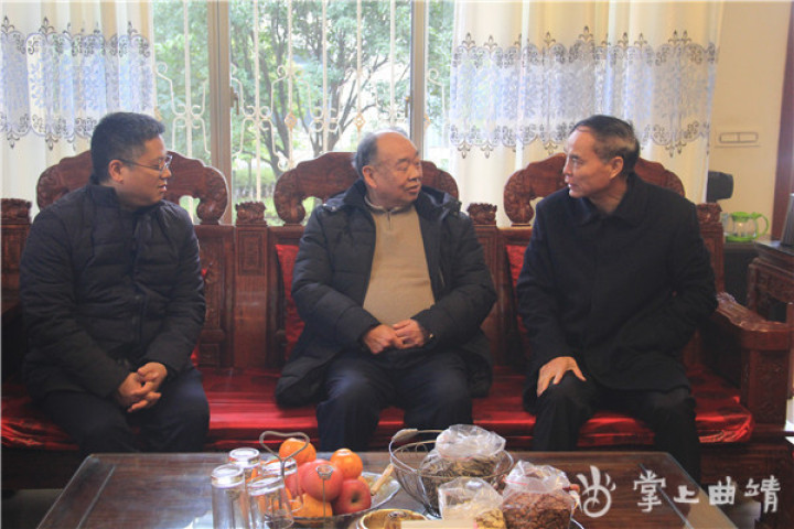 李文荣率队走访慰问市级离退休老领导