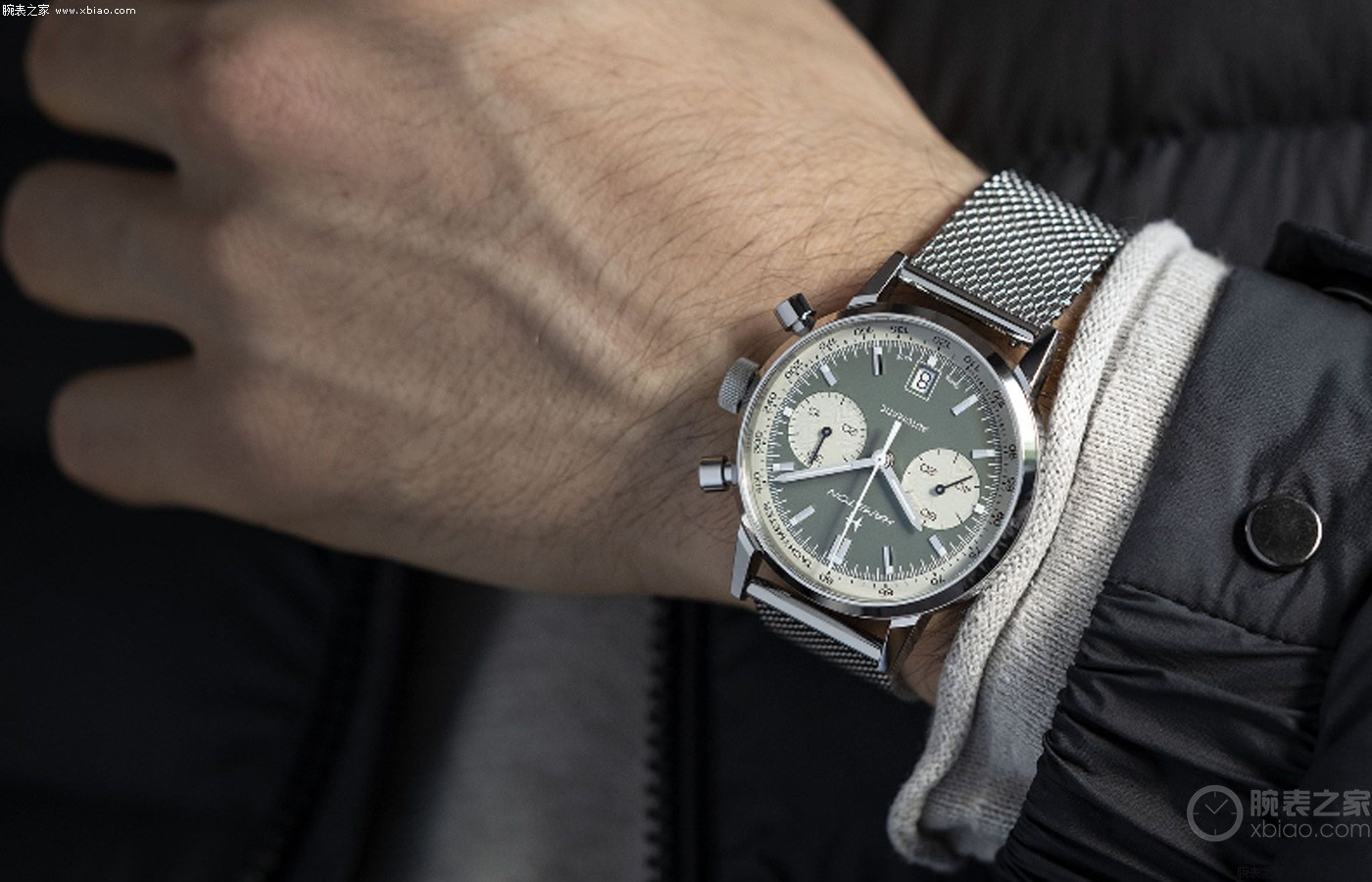 汉米尔顿熊猫计时码表,hamilton汉米尔顿怎么调时间