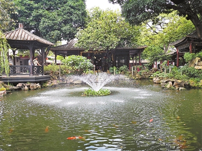 清晖园到顺德人家,清晖园园林景观