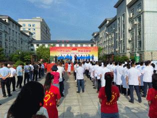 湖口县中医医院:红色公益行,回报桑梓情