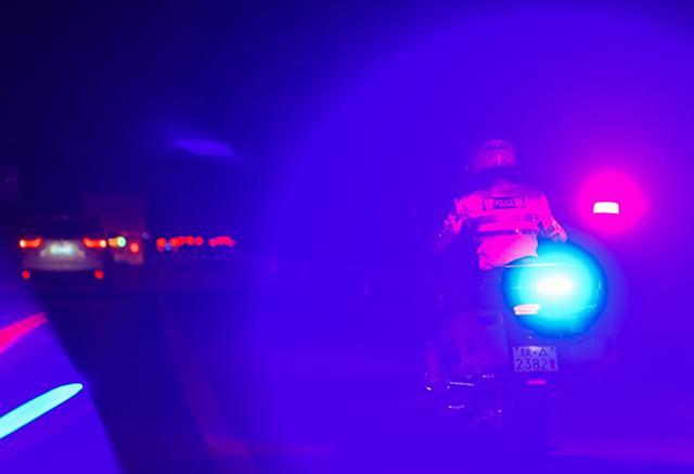 高速交警辅警的一天,高速交警上班的一天