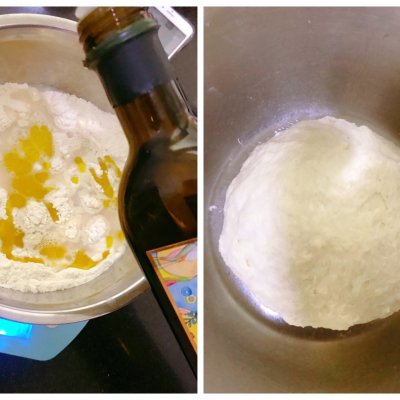 无黄油自制披萨,连面都不用揉简单美味的懒人披萨