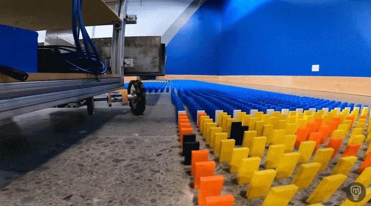 多米诺骨牌做超级马里奥,多米诺骨牌版超级马里奥奥德赛