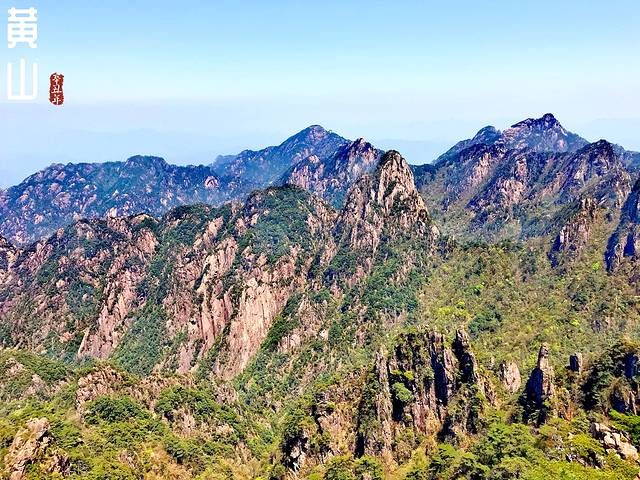徽州的春天全集,黄山的春天风景