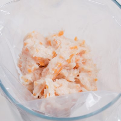 一周岁裙带菜虾丸汤,无油版裙带虾丸汤