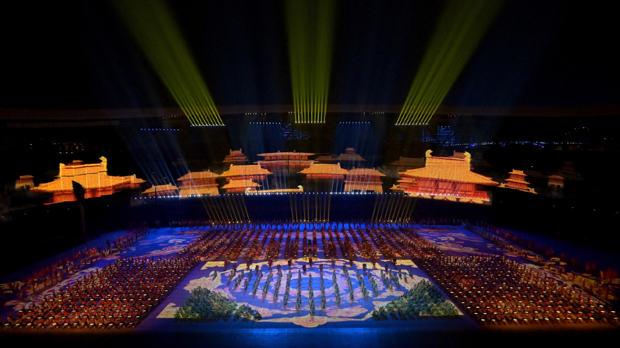 中国第十四届全运会,中国第十四届全运会开幕式视频