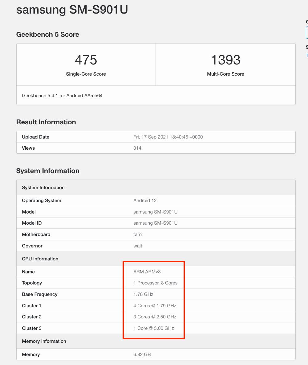 「SoC」骁龙898最新跑分曝光安卓小屏旗舰机皇预定？