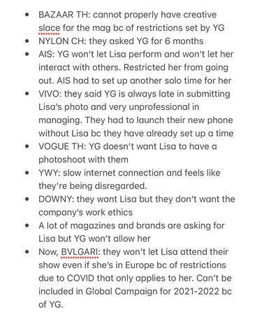 全球仅4个名额…LISA顶级广告被YG推掉粉丝痛批：*压打**外国人