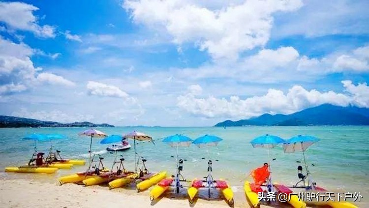 扬帆乘风破浪游艇出海小鼓浪屿较场尾杨梅坑骑行寻找美人鱼