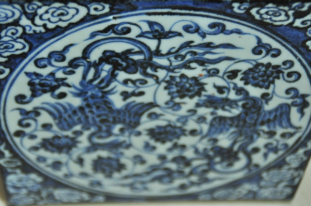 大报恩寺青花地砖,永乐大报恩寺地砖