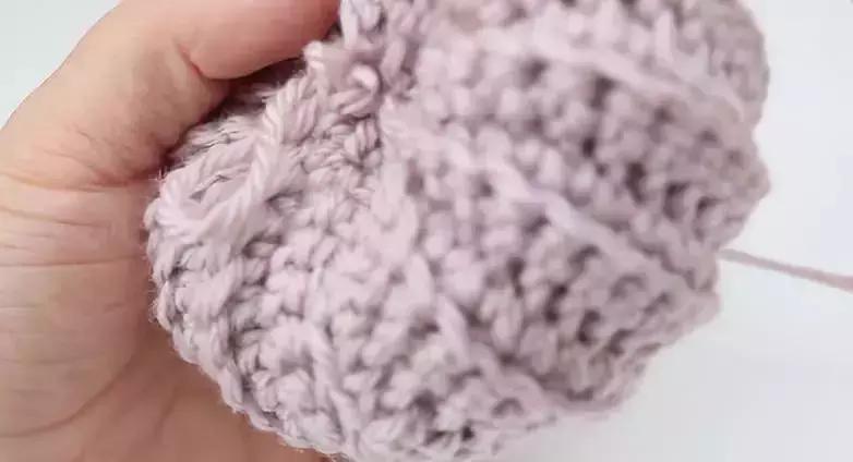 南瓜储物盒钩针教程,小南瓜卡子钩针教程