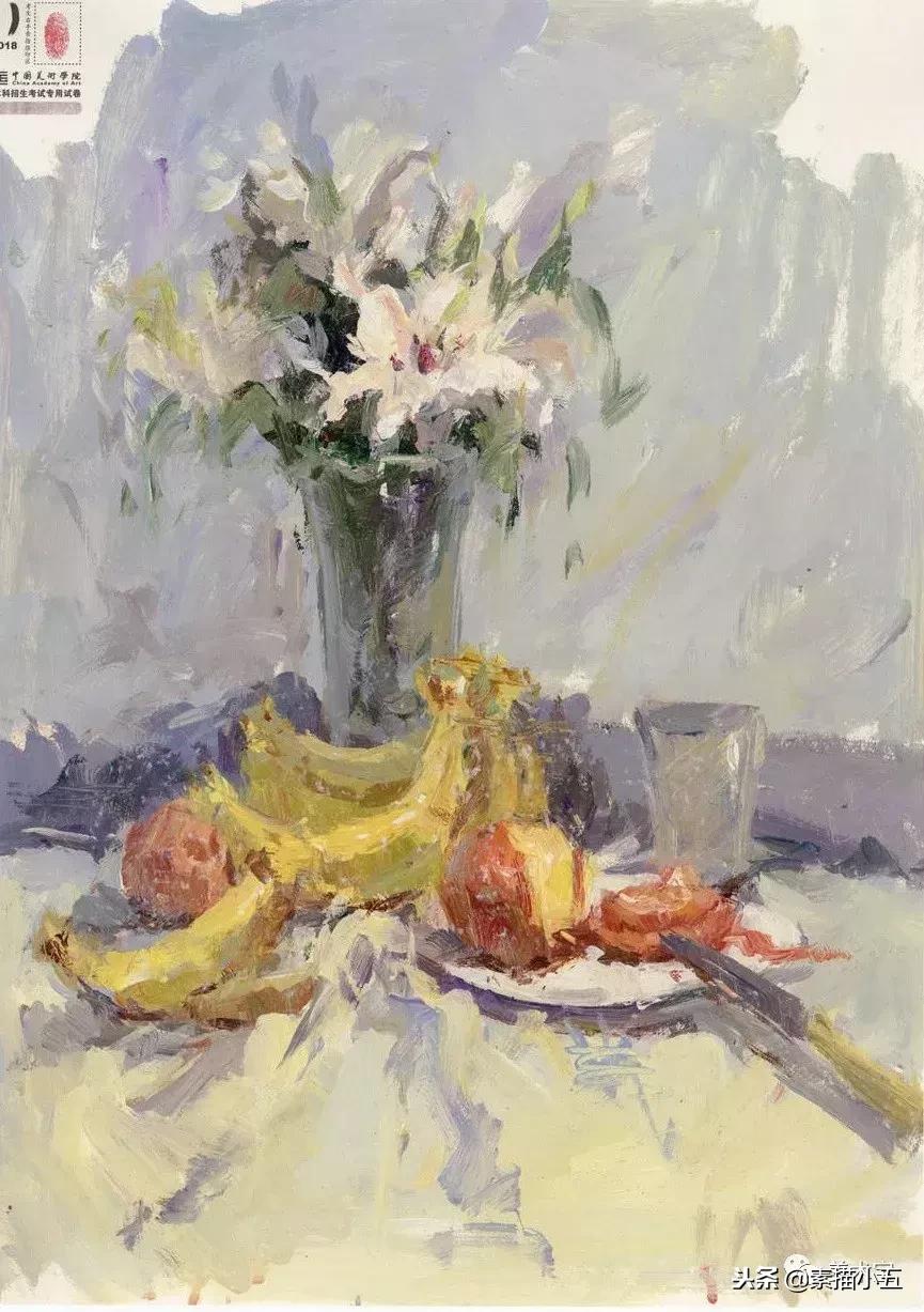 国美素描高分卷子图片,国美色彩高分卷2012