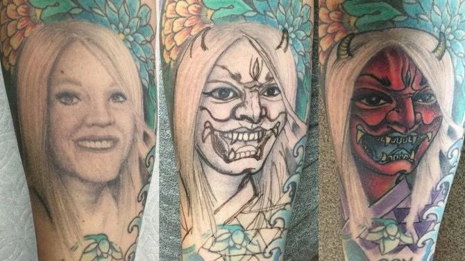 纹身贴黑暗系,无可阻挡纹身贴