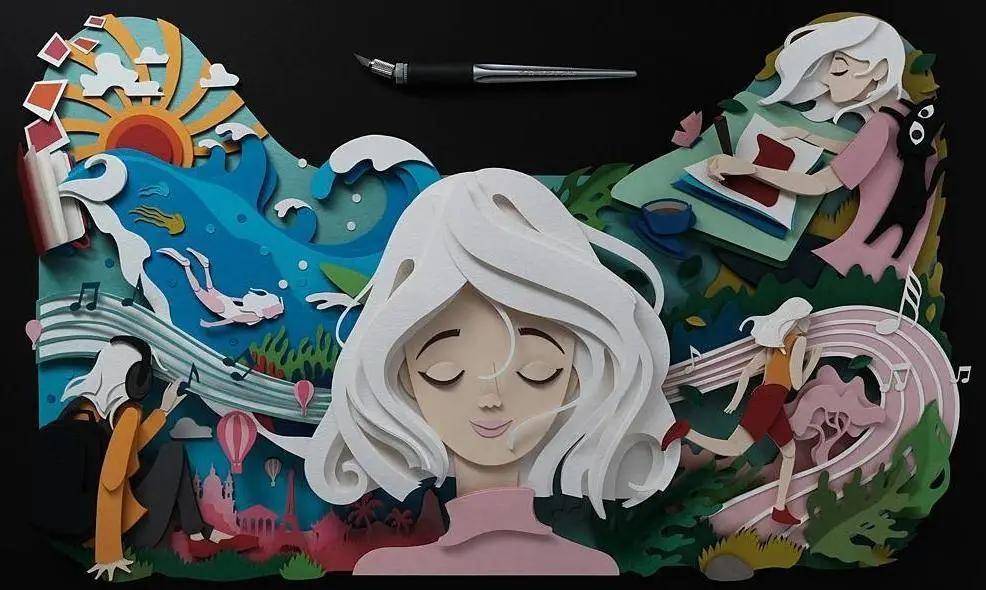 神笔马良的插画续写,绘制插画神笔马良