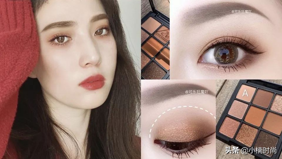 只有六种眼影的眼影盘怎么画眼影,最适合新手画眼影的日常眼影盘