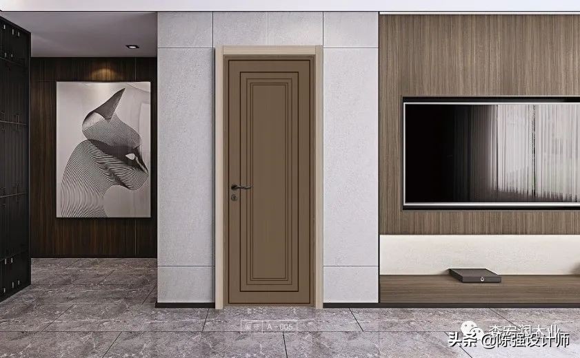 木门简约不失优雅,聚美木门