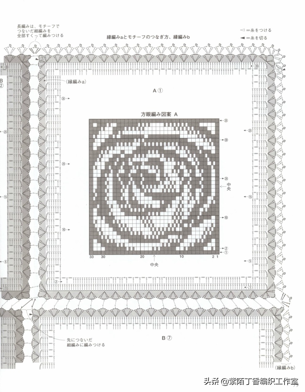钩针钩简单的沙发巾,桌布和沙发巾的钩针教程