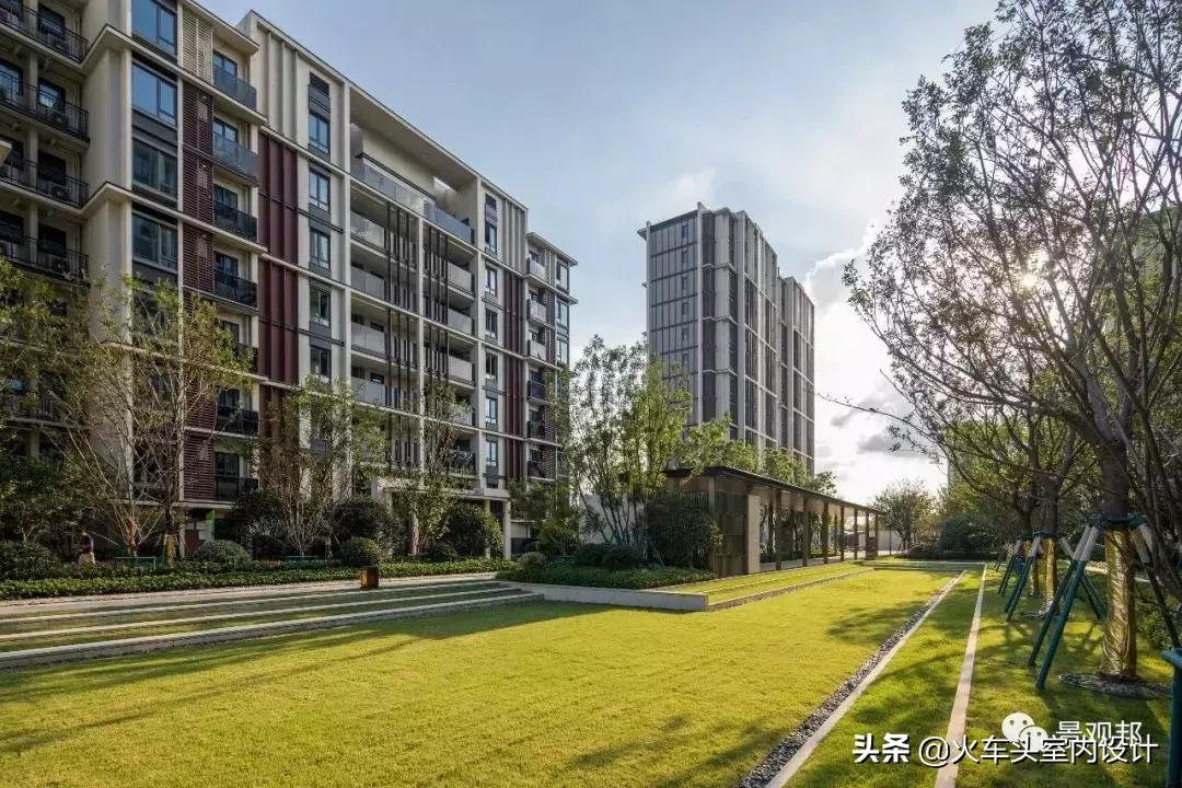 最美小区景观户外阳台效果图,有特色的小区和城市景观设计图片