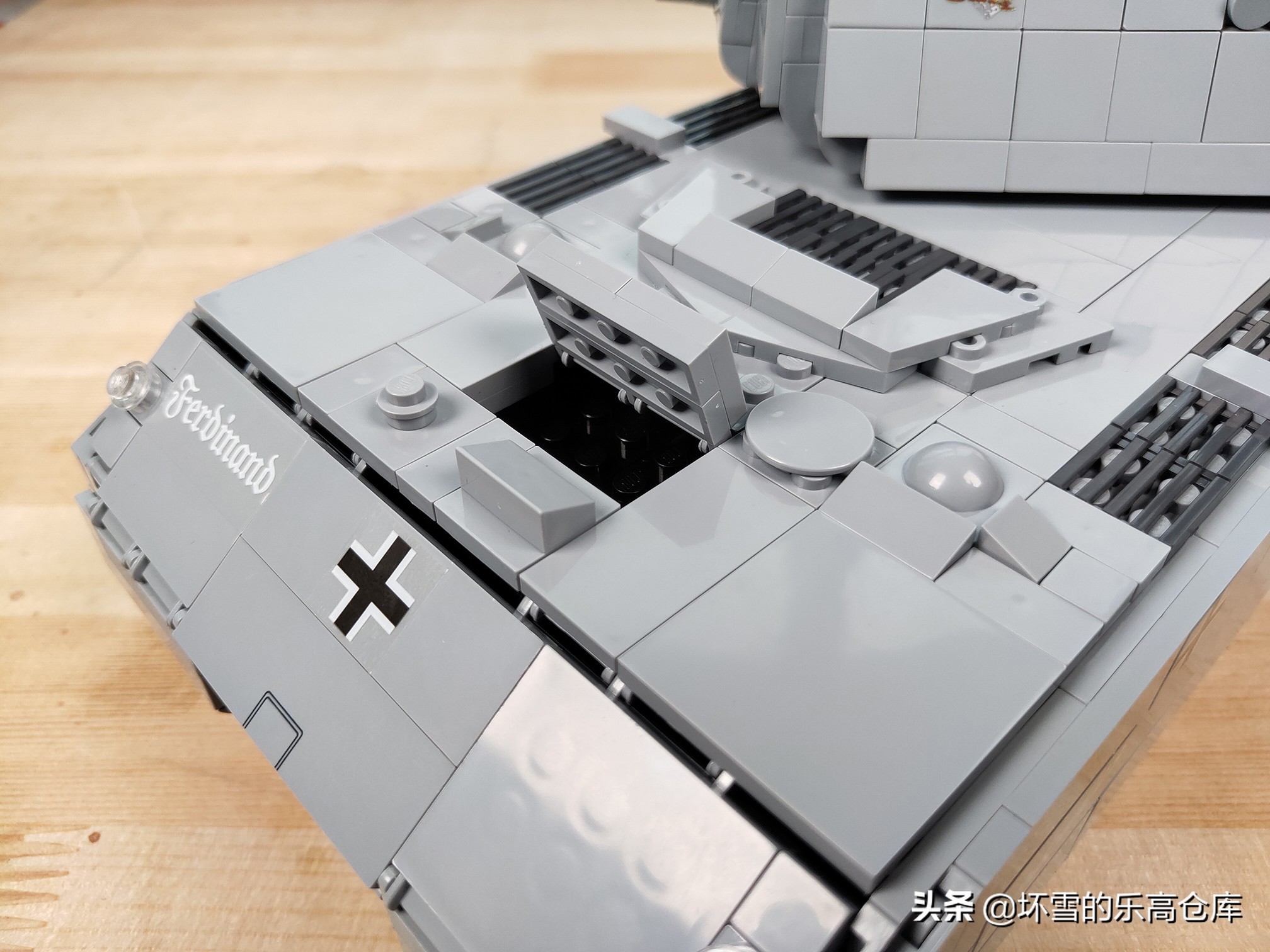 cobi豹式坦克拼装过程,cobi积木德国坦克进化史