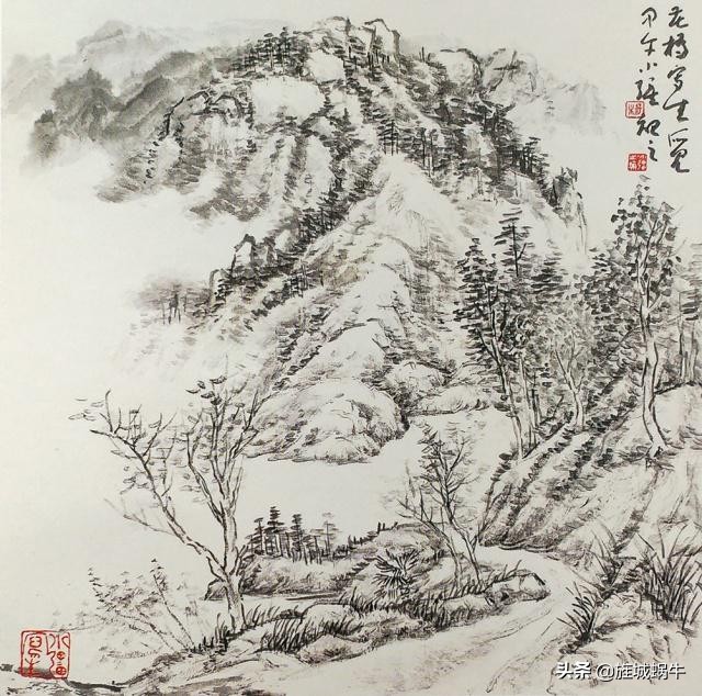 写生水墨画作品欣赏,水墨人物画写生作品欣赏