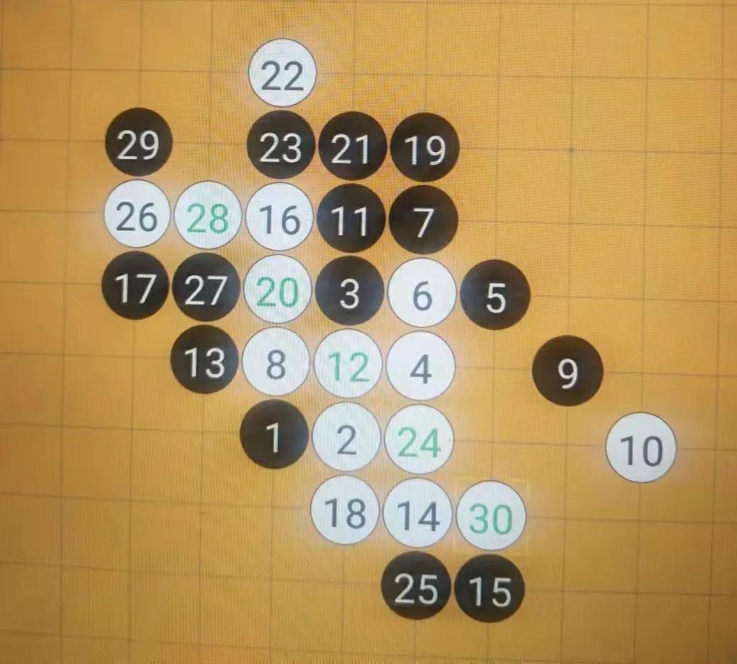 五子棋花月开局详细棋谱,五子棋残月兰志仁