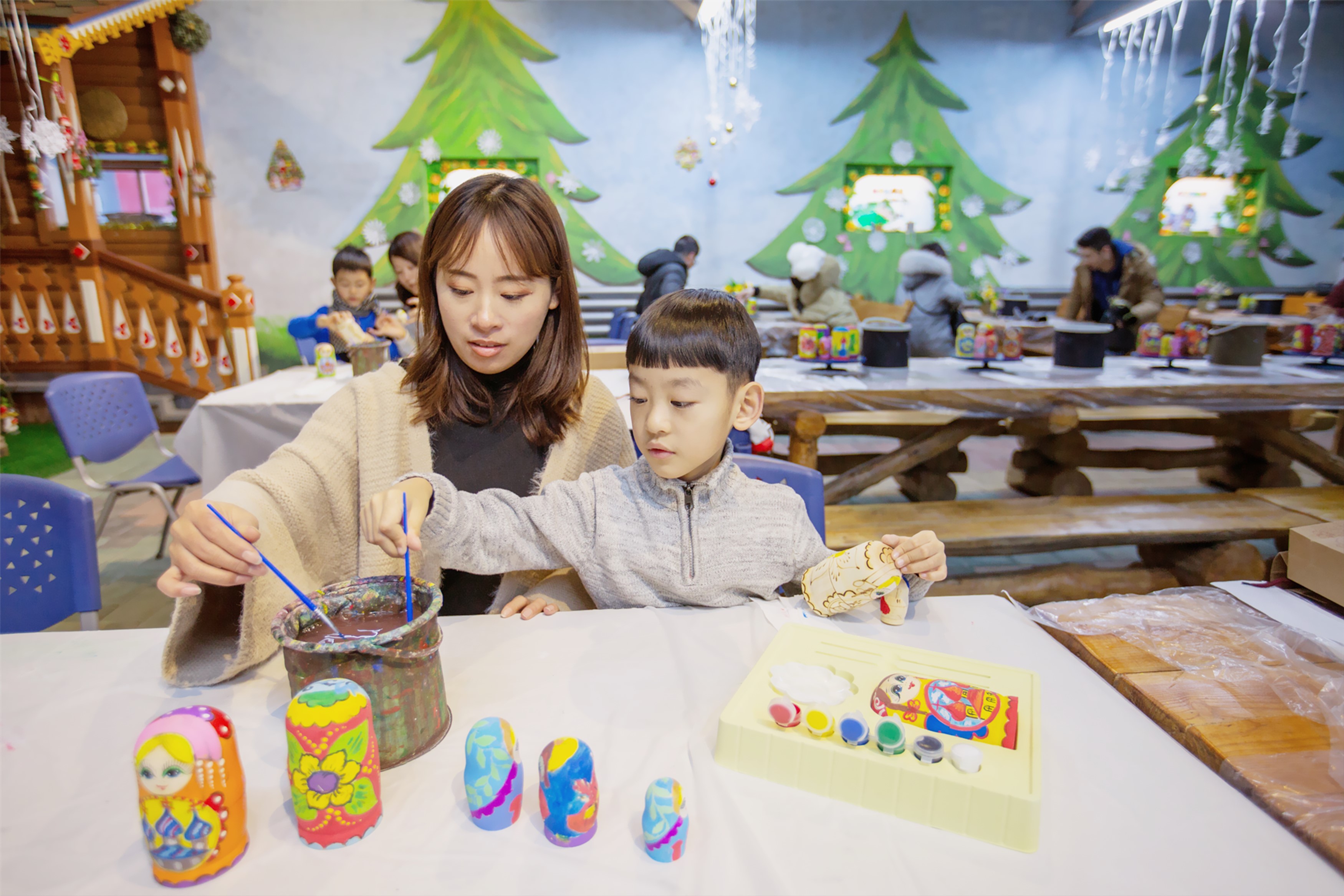 伏尔加庄园和俄罗斯风情小镇,伏尔加庄园浪漫的俄式冬季